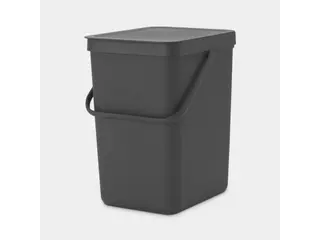 Produktfoto för Brabantia 129940, 25 L, Rektangulær, Plast, Grå, 265 mm, 340 mm