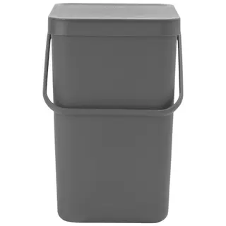 Produktfoto för Brabantia 129940, 25 L, Rektangulær, Plast, Grå, 265 mm, 340 mm