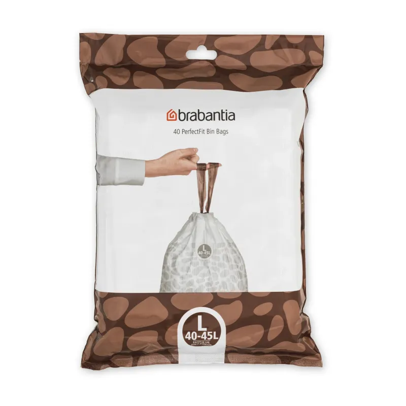 Alternativ bild 0 för BRABANTIA Avfallpåsar L 40-45L