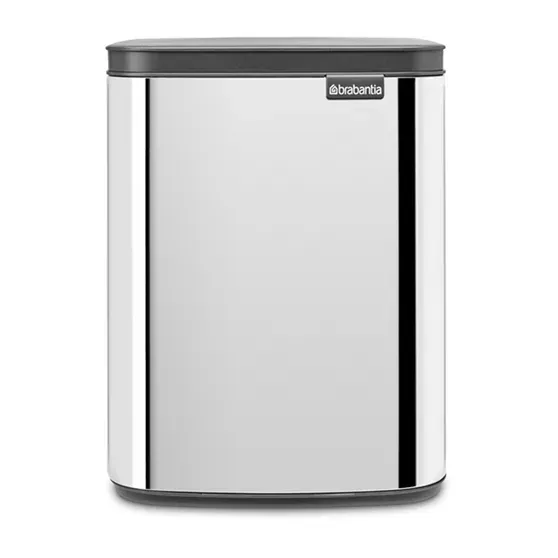 Alternativ bild 0 för Brabantia Bo avfallshink 7 L Blankborstat Stål