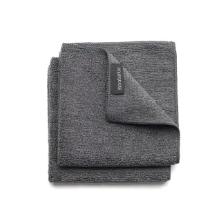 Produktfoto för Brabantia Brabantia trasa microfiber 2-pack mörkgrå