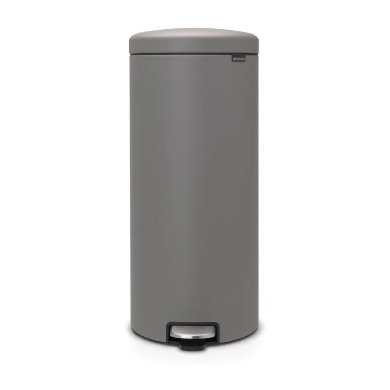 Alternativ bild 0 för Brabantia New Icon pedalhink 30 liter Mineral concrete grey