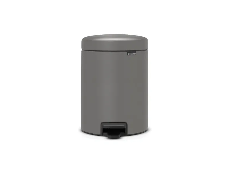 Alternativ bild 0 för Brabantia New Icon pedalhink 5 liter Mineral concrete grey