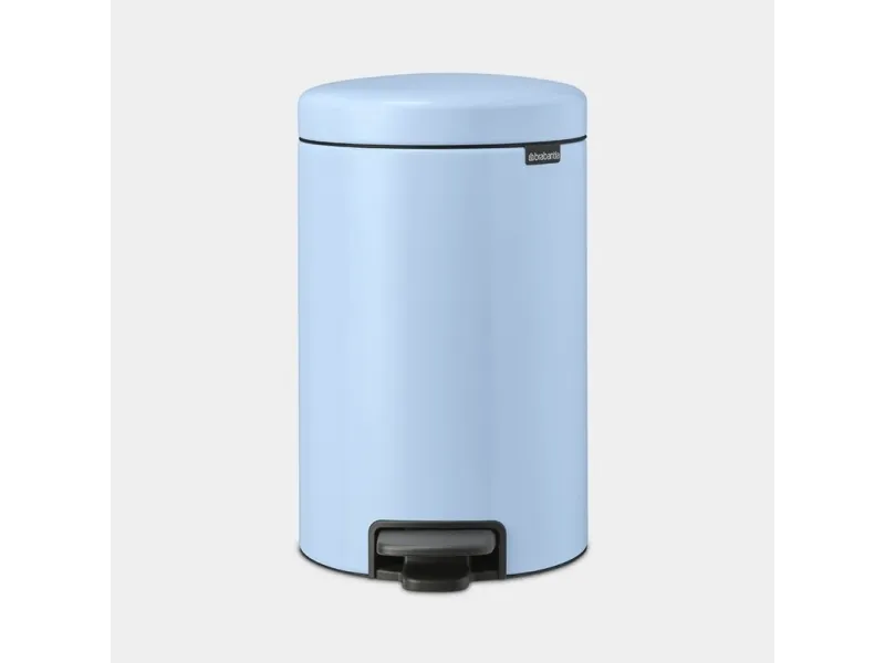 Alternativ bild 0 för Brabantia NewIcon, 12 l, Rund, Blå, Pedal, Belgien, 25,1 cm