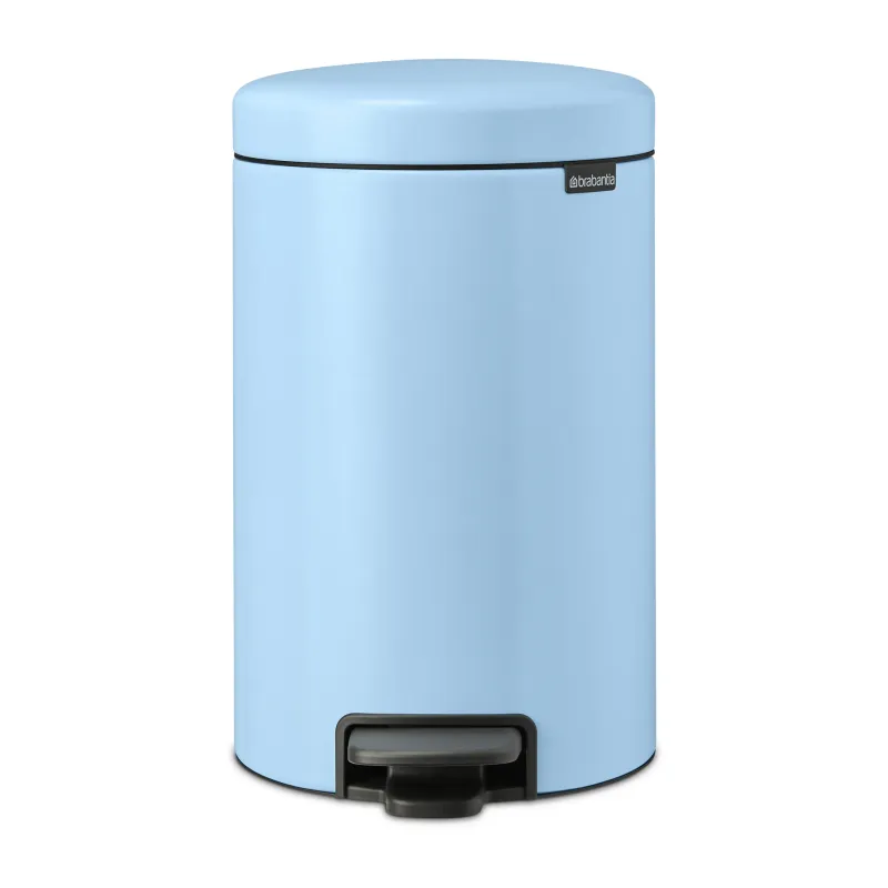 Alternativ bild 0 för Brabantia NewIcon, 12 l, Rund, Blå, Pedal, Belgien, 25,1 cm