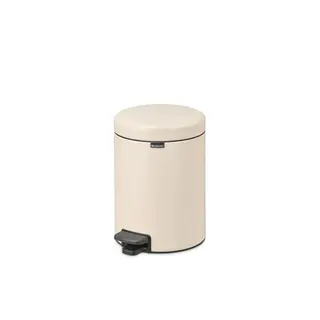 Produktfoto för Brabantia NewIcon, 5 l, Rund, Beige, Pedal, Belgien, 20,5 cm
