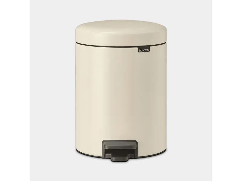 Alternativ bild 0 för Brabantia NewIcon, 5 l, Rund, Beige, Pedal, Belgien, 20,5 cm