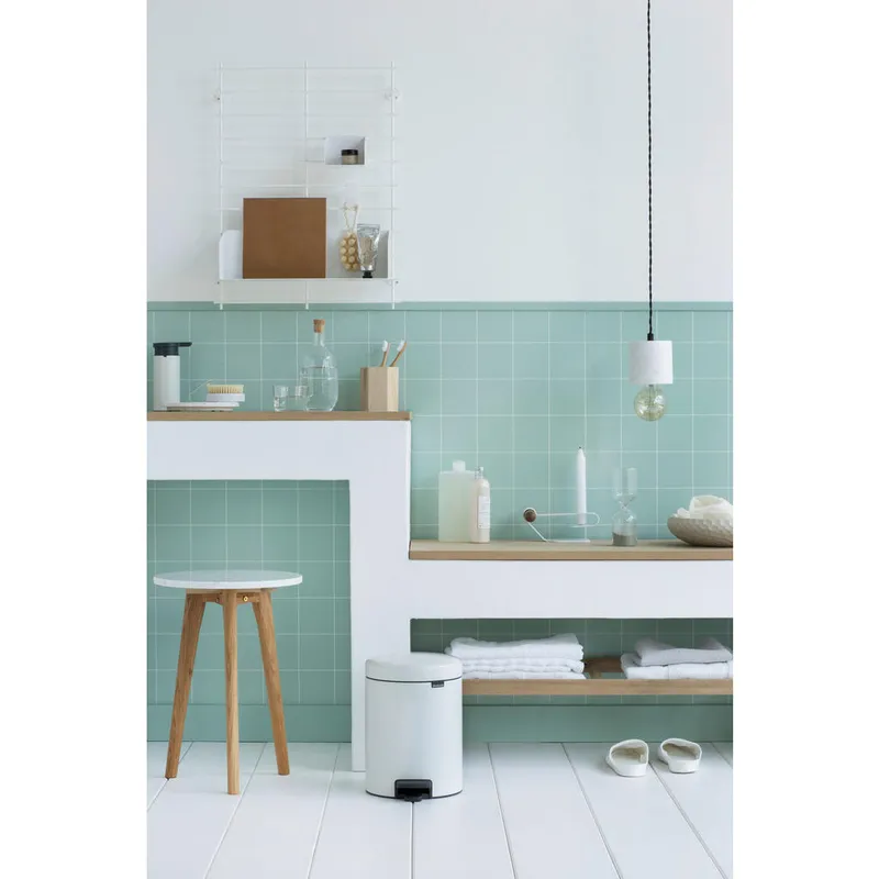 Bild 3 för brabantia newIcon - rubbish bin - 5 L - white
