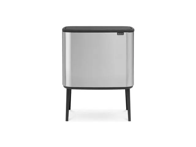 Alternativ bild 0 för BRABANTIA Papperskorg Bo Touch Bin 3x11L Matt Stål