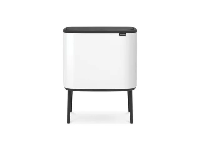 Alternativ bild 0 för BRABANTIA Papperskorg Bo Touch Bin 3x11L Vit
