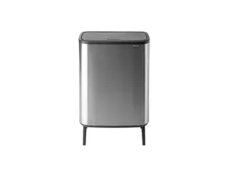 Produktfoto för BRABANTIA Papperskorg Bo Touch Bin HI 2x30L Matt Stål