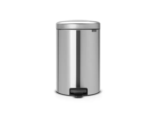 Alternativ bild 0 för BRABANTIA Papperskorg Pedalhink New Icon 20L Matt Stål