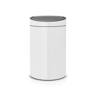 Produktfoto för BRABANTIA Papperskorg Touch Bin New 40L Vit