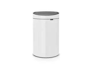 Produktfoto för BRABANTIA Papperskorg Touch Bin New 40L Vit