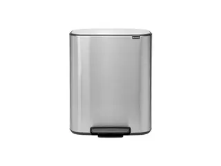 Produktfoto för BRABANTIA Pedalhink Bo 2x30L Matt