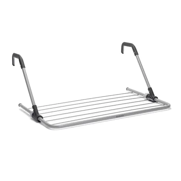 Alternativ bild 0 för Brabantia Radiator Airer and Hanging Drying Rack - Metallic Grey