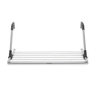Produktfoto för Brabantia Radiator Airer and Hanging Drying Rack - Metallic Grey
