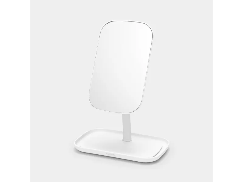 Alternativ bild 0 för Brabantia ReNew spegel med förvaringsbricka Vit