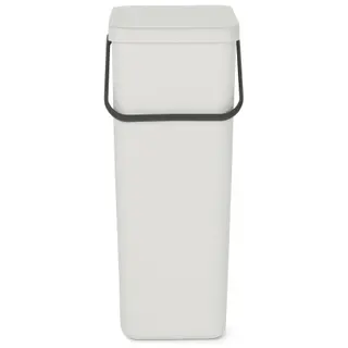 Produktfoto för Brabantia Sort & Go, 40 l, Rektangulär, Plast, Ljusgrå, Manuell, Belgien