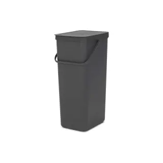 Produktfoto för Brabantia Sort & Go avfallshink 40 L Grå
