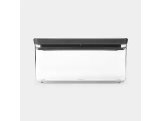 Produktfoto för Brabantia TASTY+ stapelbar burk 1,5 liter Mörkgrå