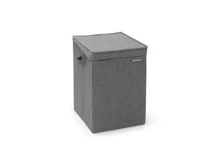 Produktfoto för BRABANTIA Tvättkorg Stapelbar 35L Svart
