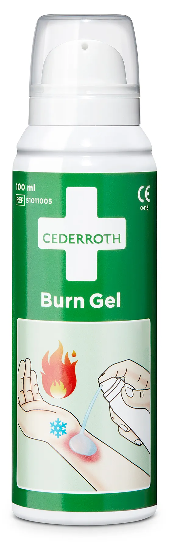 Alternativ bild 0 för BRÄNNSKADEGEL 51011005 CEDERROTH 100ML | Beijerbygg Byggmaterial