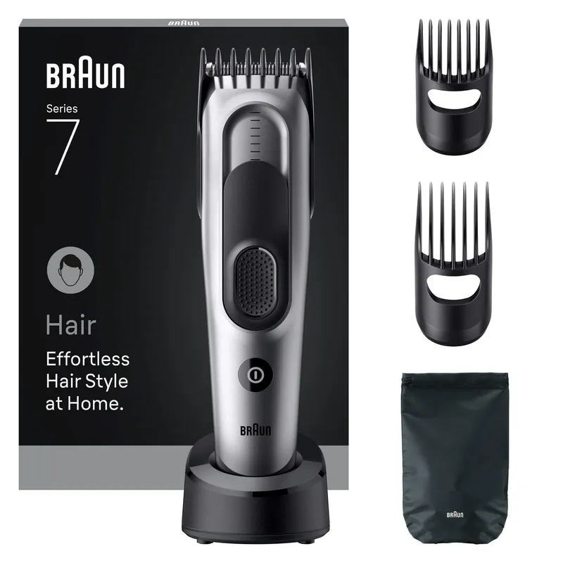 Bild 2 för Braun Hårtrimmer Styler HC 7590 - Black / Spc Grey