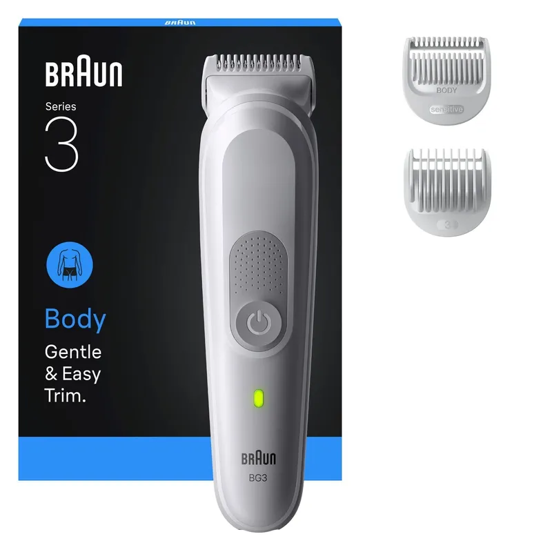 Bild 2 för Braun Kroppstrimmer Styler BG 3530 - Gentle Grey