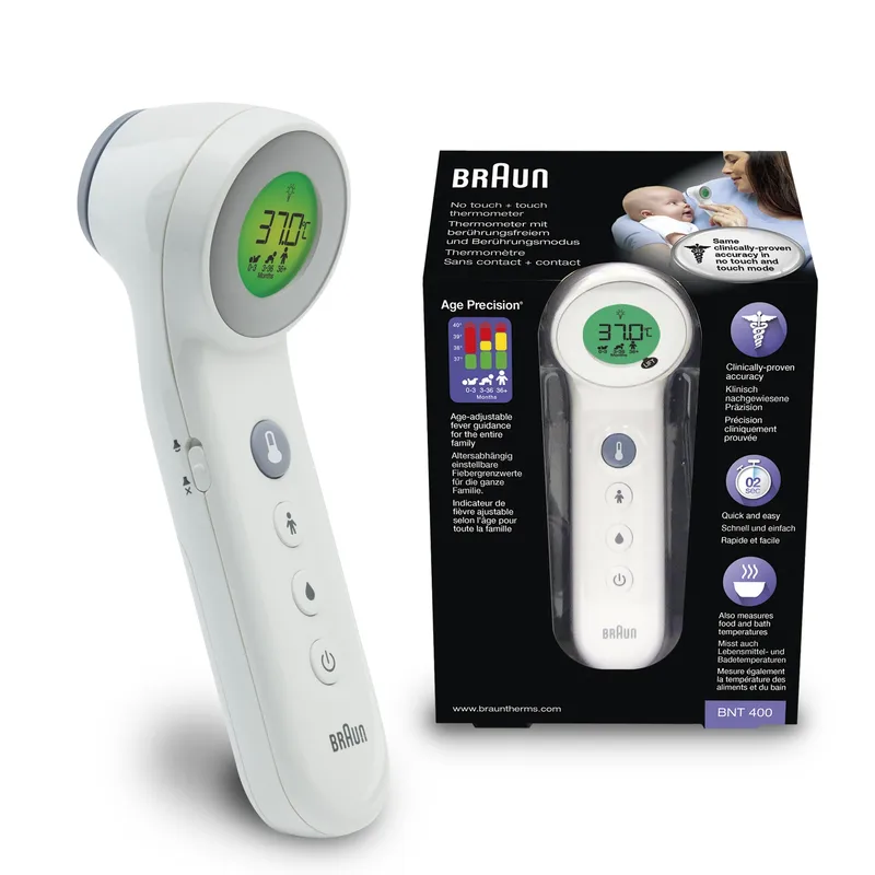 Bild 2 för Braun No Touch 400 termometer BNT400EE