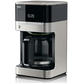 Produktfoto för Braun PurAroma 7 KF 7120 - Kaffemaskin - 12 koppar - rostfritt stål/svart