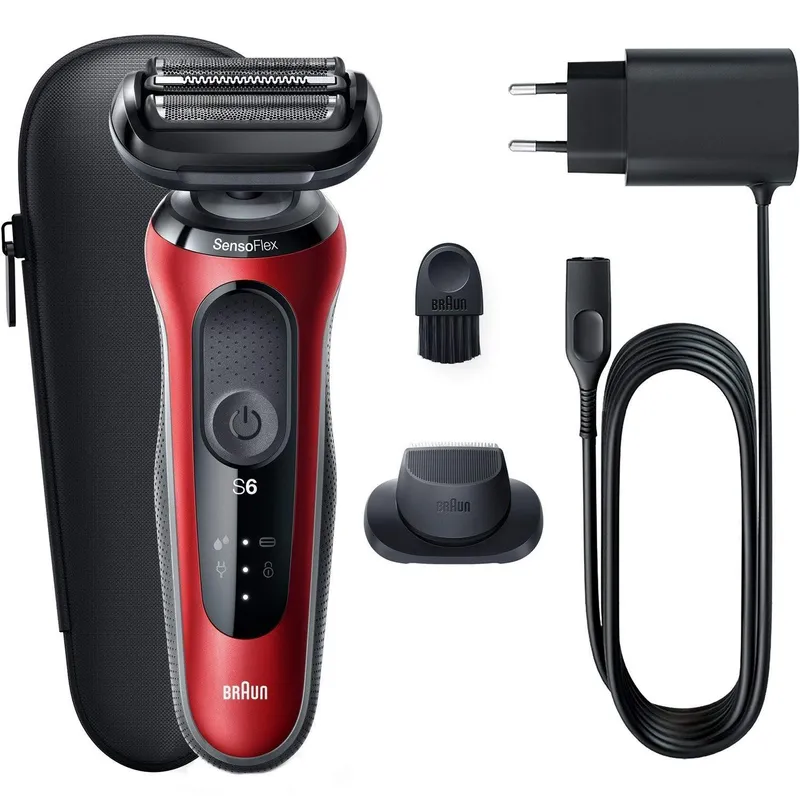 Bild 1 för BRAUN Shaver 61-R1200s RED EURO
