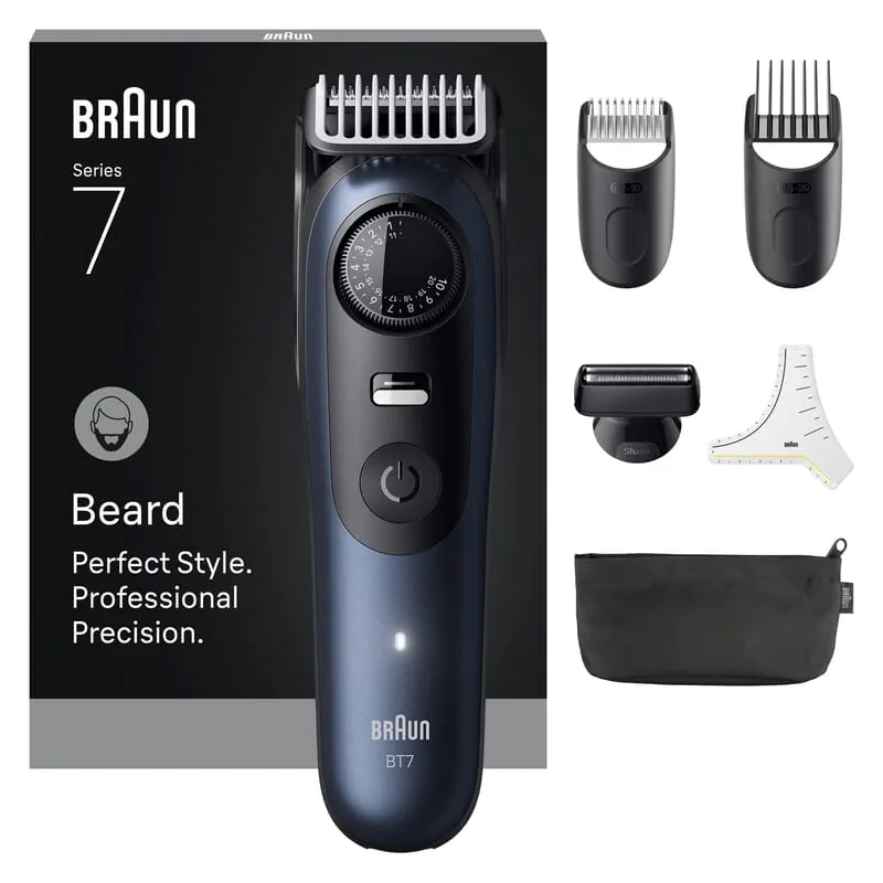 Bild 1 för Braun Skäggtrimmer Styler BT 7520 - Black / Deep Blue