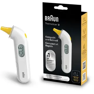 Produktfoto för Braun ThermoScan 3 IRT 3030