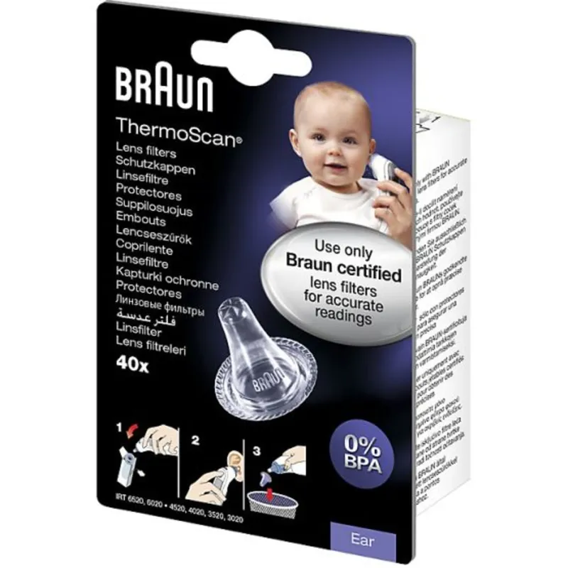 Bild 2 för Braun Thermoscan Linsskydd, 40 st