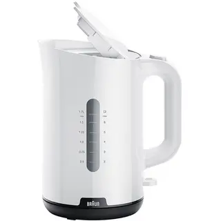 Produktfoto för Braun WK 1100 WH, 1,7 l, 2200 W, Vit, Plast, Vattennivå indikator, Sladdlös