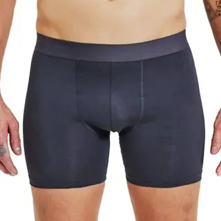 Produktfoto för Bread and Boxers Active Boxer Brief Kalsonger 2P Grå polyester X-Large Herr