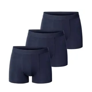 Produktfoto för Bread and Boxers Boxer Briefs Kalsonger 3P Marin ekologisk bomull X-Large Herr