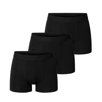 Alternativ bild 0 för Bread and Boxers Boxer Briefs Kalsonger 3P Svart ekologisk bomull X-Small Herr