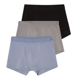 Produktfoto för Bread and Boxers Boxer Briefs Kalsonger 6P Svart/Blå ekologisk bomull Small Herr