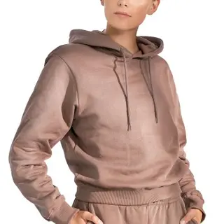 Produktfoto för Bread and Boxers Organic Hoodie Grå ekologisk bomull Large Dam