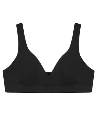 Produktfoto för Bread and Boxers Padded Soft Bra BH Svart modal Small Dam