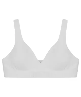 Produktfoto för Bread and Boxers Padded Soft Bra BH Vit modal Small Dam