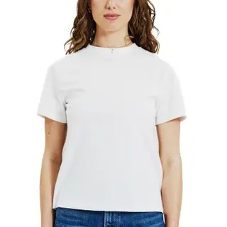 Produktfoto för Bread and Boxers T-Shirt Classic Vit ekologisk bomull Small Dam