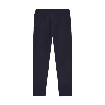 Alternativ bild 0 för Bread and Boxers Woven Pyjama Pants Marin ekologisk bomull Large Herr