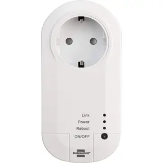 Produktfoto för Brennenstuhl 1294840, Trådløs, Wi-Fi, Indendørs, Hvid, Hjem, 40 m