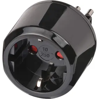 Produktfoto för Brennenstuhl 1508470, Universal, inomhus, 250 V, Svart, 10 A