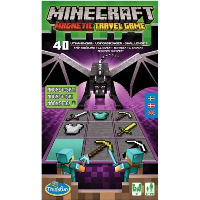 Alternativ bild 0 för BRIO 15076455 VKK Minecraft Magn.Log.Pz.SV/DA/EN