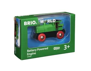 Produktfoto för BRIO 33595 Battery Powered Engine - Green