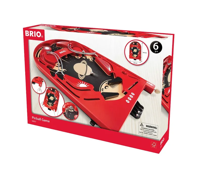 Alternativ bild 0 för BRIO 34017 Flipperspel